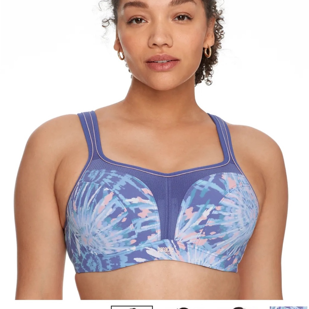 EUC Panache high impact sports bra 32DD